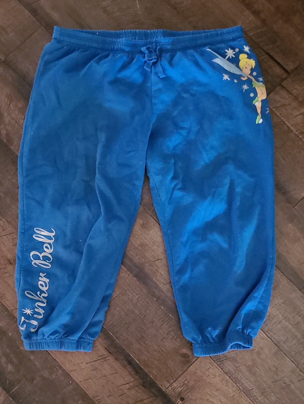 Tinker Bell Capris Blue Sweatpants